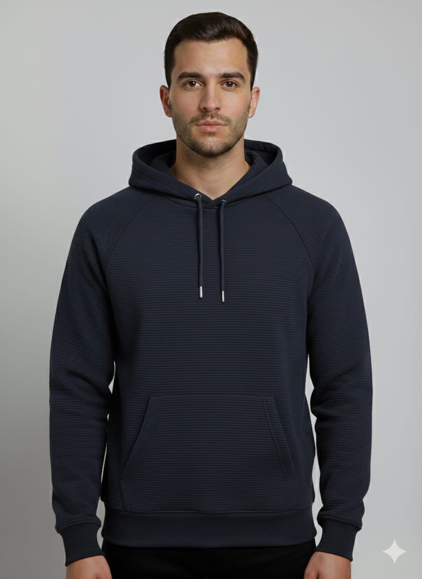 Primark navy blue hoodie with kangaroo pockets for men’s