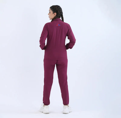 burgundy Run Fit set