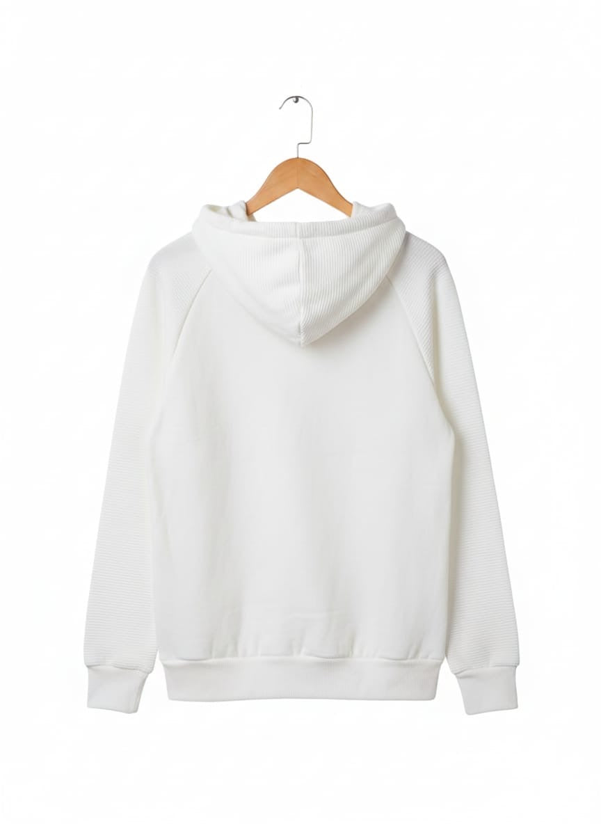 Primark white hoodie with kangaroo pockets for men’s