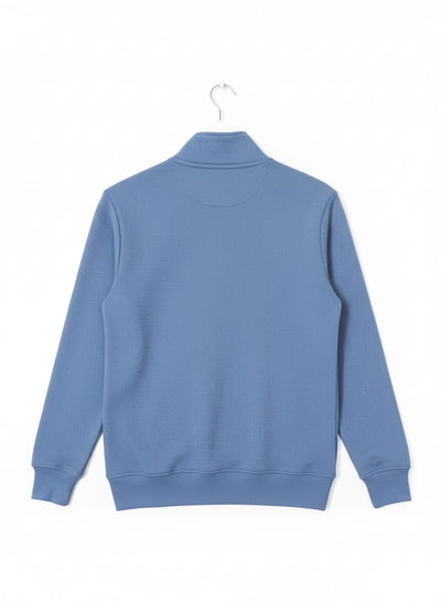 Primark Blue quarter zipper sweatshirt for men’s