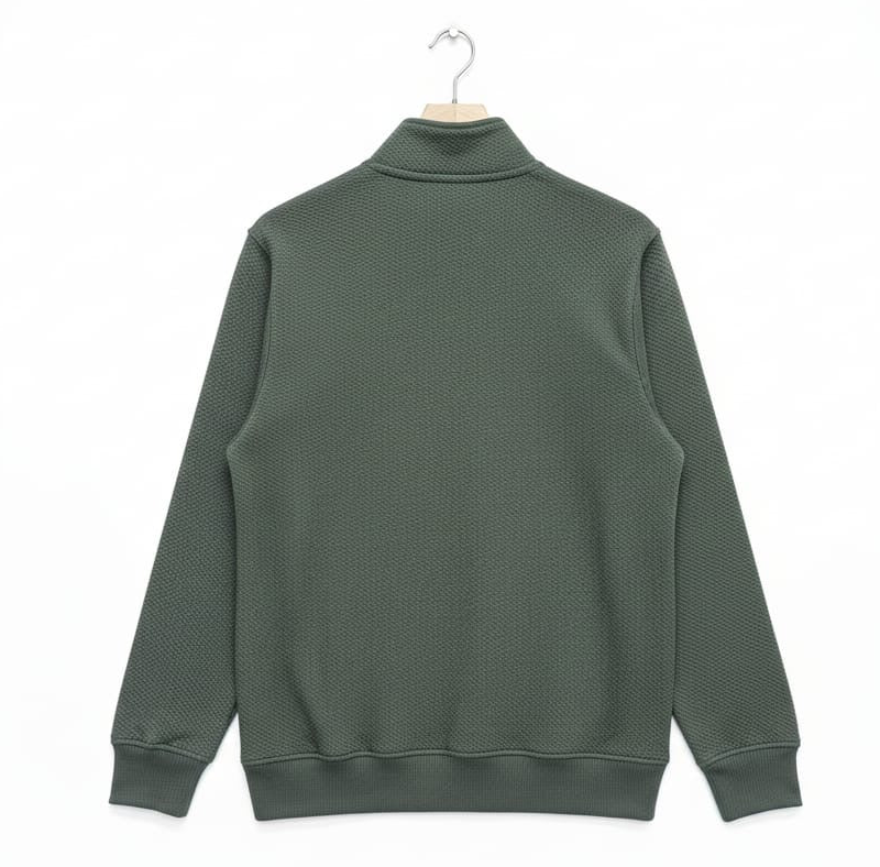 Primark Olive green quarter zipper sweatshirt for men’s