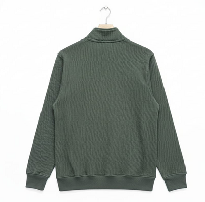 Primark Olive green quarter zipper sweatshirt for men’s